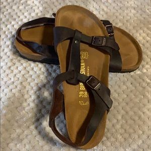 Birkenstock leather sandals Women's sz. 39